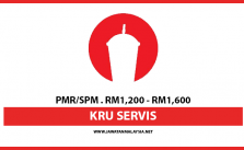 Kru Servis / PMR/SPM / RM1,200 – RM1,600