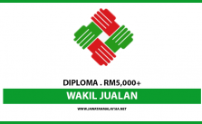 Wakil Jualan / Diploma / RM2,000 – RM5,000