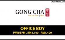 Apply Segera Office Boy / PMR/SPM / RM1,100 – RM1,400