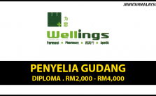 Apply Segera Penyelia Gudang / Diploma / RM2,000 – RM4,000