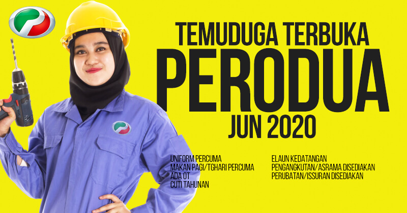 Post image for Temuduga Terbuka PERODUA 2020