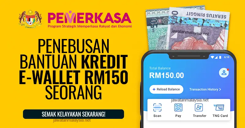E wallet malaysia rm150
